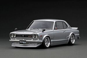 IG3236 1/18 Nissan Skyline 2000 GT-R (KPGC10) Silver ignition model イグニッションモデル ハコスカ スカイライン 日産