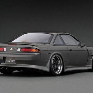 IG3088 ignition model 1/18 VERTEX S14 Silvia Gun Metallic イグニッションモデル シルビアの画像2