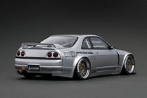 【web限定】IG3031 ignition model 1/18 PANDEM GT-R(BCNR33) Silver With Engine イグニッションモデル エンジン付き_画像3