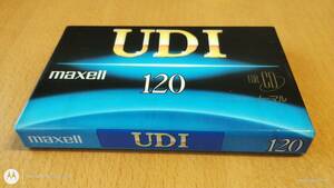 ■【PR120】マクセル　UDⅠ120分　ノーマル　カセットテープ　（未開封品）