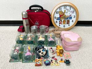 A319　Disney ディズニー グッズ 大量 まとめ売り ランチボックス 水筒 コップ ショルダーバッグ 時計 オーナメント クリスマス 人形