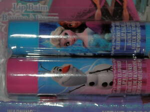 ※Disney FROZEN Lip Balm アナと雪の女王　リップ　2個セット（アメリカ購入品）②※