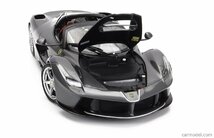 BBR 1/18 2016年モデル フェラーリ ラフェラーリ FERRARI - LAFERRARI APERTA SPIDER 2016 GRIGIO FERRO グレーメタリック_画像9