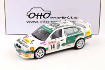 OttO Mobile オットモビル 1/18 2003年ラリー モンテカルロ シュコーダ SKODA OCTAVIA WRC EVO3 No.14 RALLY MONTECARLO 2003_画像1