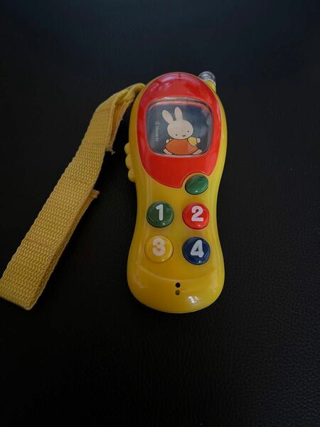 ミッフィー おもちゃ 玩具 携帯電話 音が鳴る 光る ベイビー 赤ちゃん 中古 レトロ 知育玩具