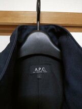 即決 A.P.C. ミリタリージャケット アーペーセー スタンドカラー_画像3