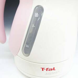 ◆(NS) 通電・動作確認済 T-fal ティファール 電気ケトル ジャスティン プラス シュガーピンク 1.2L KO340178 ポット 家電 キッチン雑貨の画像8