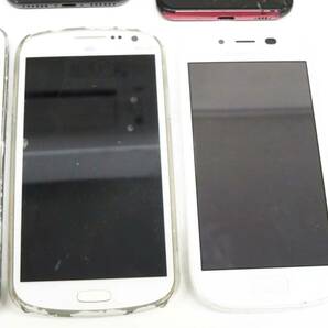 ●(KC) 動作未確認 スマートフォン まとめて 8台セット iPhone Galaxy F-06F SAMSUNG DOCOMO SC-04F XPERIA SO-04J スマホ 携帯電話の画像5