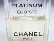 ●(KC) 香水 CHANEL シャネル PLATINUM EGOISTE エゴイスト プラチナム 100ml ※残量5～6割程度 オード・トワレ フレグランス _画像6