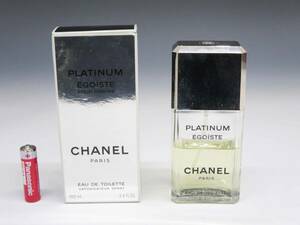 ●(KC) 香水 CHANEL シャネル PLATINUM EGOISTE エゴイスト プラチナム 100ml ※残量5～6割程度 オード・トワレ フレグランス 