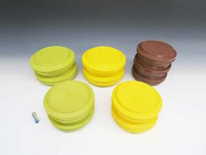 ◆(EG) ④ オールドタッパーウェア Tupperware 11点セット まとめて 昭和レトロ 保存容器 収納ケース 保管 プラスチック製 キッチン雑貨