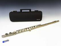 ◆(TH) Hernals ヘルナルス S100 フルート ハードケース付き 日本製 楽器 器材 管楽器 音楽 オーケストラ 吹奏楽 練習 習い事 趣味_画像1