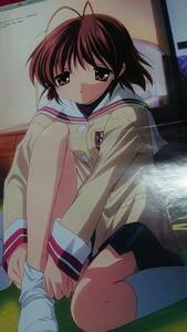 アニメ雑誌付録 両面ポスター CLANNAD／ef a tale of memories