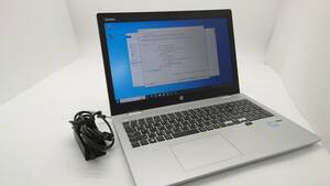 HP ProBook 650 G4 15.6型 Core i7-8550U 1.8GHz メモリ16GB SSD256GB window10 カメラ Wi-Fi 動作品