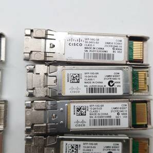 【14個セット】Cisco SFP-10G-SR CLASS 1 21CFR1040.10 光ファイバートランスミッタ 動作品の画像2