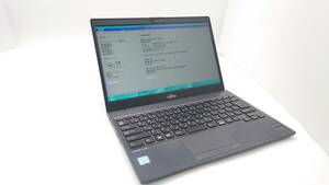 【難あり】富士通 LIFEBOOK U938/S FMVU14008 13.3型 Core i5-7300U 2.6GHz メモリ4GB SSD128GB BIOS確認