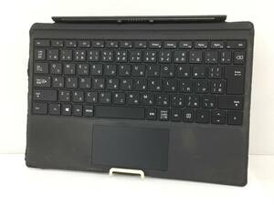 〇Microsoft Surface Pro 純正キーボード タイプカバー Model:1725 ブラック 動作品