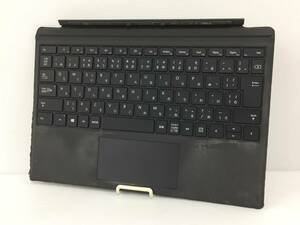 〇Microsoft Surface Pro 純正キーボード タイプカバー Model:1725 ブラック 動作品