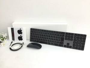 〇【美品】Apple Magic Keyboard A1843 マジックキーボード Magic Mouse 2 A1657 マウス 動作品