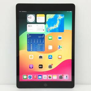 〇Apple iPad 第9世代 Wi-Fiモデル 64GB A2602(MK2L3J/A) スペースグレイ 動作品 ※難ありの画像2