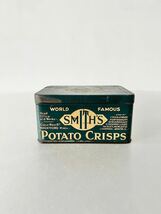 【イギリスアンティーク】smith potato crips　缶　ブリキ_画像1