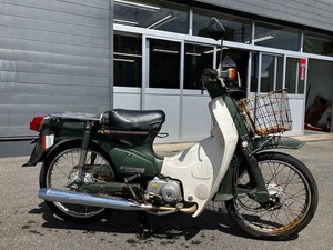 大阪0321OD1♪Honda ホンダ SUPERCUB スーパーカブ 50㏄ C50 販売証明書発行 直接引取歓迎 エコノミー 4速セル無し 売切り! 