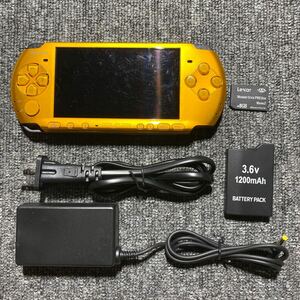 PSP PSP-3000 ブライトイエロー 一式セット