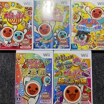 Wii 太鼓の達人 5本セット_画像1