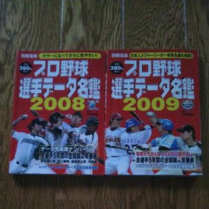 プロ野球選手データ名鑑２００８、２００９ プロ野球ナンバーワンデータブック／宝島社 (その他)