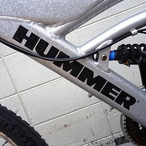 緑屋Re■ HUMMER ハマー W-CROWN アルミフレーム 自転車 マウンテンバイク 26インチ 【LJ09007093】 s/bni/3-225/K#家財Eの画像7