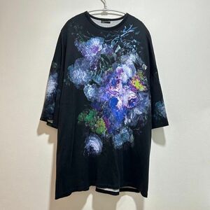 LAD MUSICIAN ラッドミュージシャン 花柄 スーパービッグTシャツ