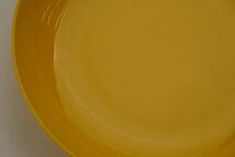 中古美術 清時代 同治年製 黄釉 飾り皿 時代物 盤 古玩 骨董 中国古玩 唐物 陶磁器 _画像6