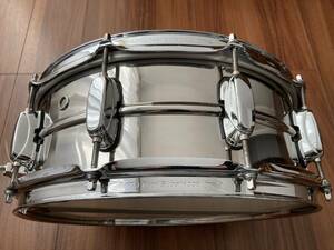 送料無料！タマ ブラス スネアドラム TAMA 14×5.5 カノウプススナッピー パール フープcanopus pearl