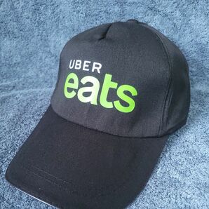 ウーバーイーツロゴ入りキャップ Uber eats 帽子