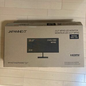 【極美品】JAPANNEXT 23.3インチ ウルトラワイドモニター(JN-V233WFHD)