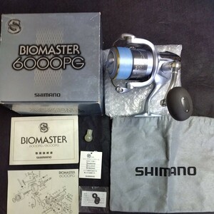 シマノ SHIMANO 02 バイオマスター6000PG 製品コードSC84M060 パワーギアモデルです。
