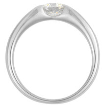 タサキ TASAKI リング 指輪 ダイヤモンド 0.54ct 約11号 Pt900 G/VVS2/EX レディース_画像3