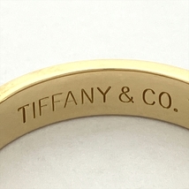 ティファニー Tiffany&Co. トゥギャザー ミルグレイン バンドリング リング 指輪 約8号 K18YG PT950 イエローゴールド プラチナ レディース_画像7