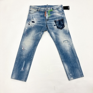 ディースクエアード DSQUARED2 デニムパンツ コットン S74LB0599 ブルー 48 COOL GUY JEAN メンズ