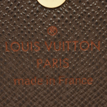 ルイヴィトン LOUIS VUITTON ポルトフォイユ・サラ 長財布 ダミエ エベヌ N63209 ブラウン RFID(ICチップ)内蔵_画像6