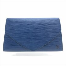 ルイヴィトン LOUIS VUITTON アールデコ M52635 クラッチバッグ エピ トレドブルー 864.V.I._画像1