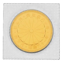 天皇陛下 御在位六十年記念 10万円 金貨幣 昭和61年 純金 20g 金貨 ゴールド_画像2