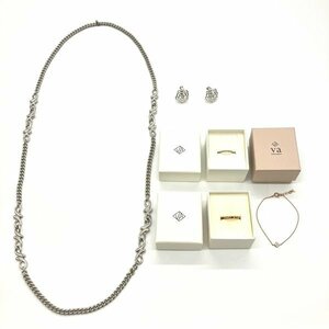 ヴァンドーム青山 Vandome Aoyama 5点 セット まとめ ネックレス リング ブレスレット イヤリング ヴィンテージ アクセサリー