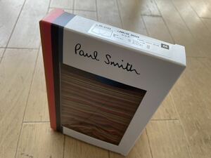 即決！ポールスミス！PAUL SMITH LOWRISE BOXER ローライズボクサー マルチボーダー柄 レッド M