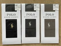 即決！ポロ ラルフローレン POLO RALPH LAUREN レディース ワンポイント メランジソックス 3足組 50デニール相当 23~25㎝_画像9