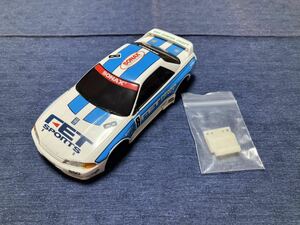 京商 ミニッツ レーサー Mini-Z スペアボディ スカイライン R32 FET SPORTS GT-R No.8 1993