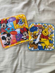 ミニー　プーさん　ディズニー　ハンドタオル　新品　未使用　手拭きタオル　ミッキー タオルハンカチ ハンカチ ミニタオル タオル