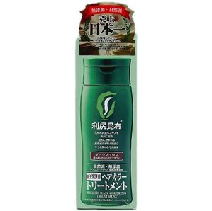 ■ 利尻ヘアカラートリートメント ダークブラウン 200g