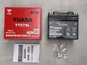 ★美品★ 台湾ユアサ TTZ7SL YTZ7S 互換 GSYUASA GSユアサ FTZ7S バイクバッテリー TTZ7S VTR250 PCX