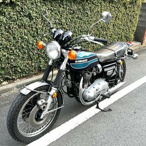 KAWASAKI W650RS W3 ロードスター 基本オリジナル車 程度良 調子良 不具合無し 昭和51年式（1976）車検R6年9月 旧車絶版名車 東京発の画像3